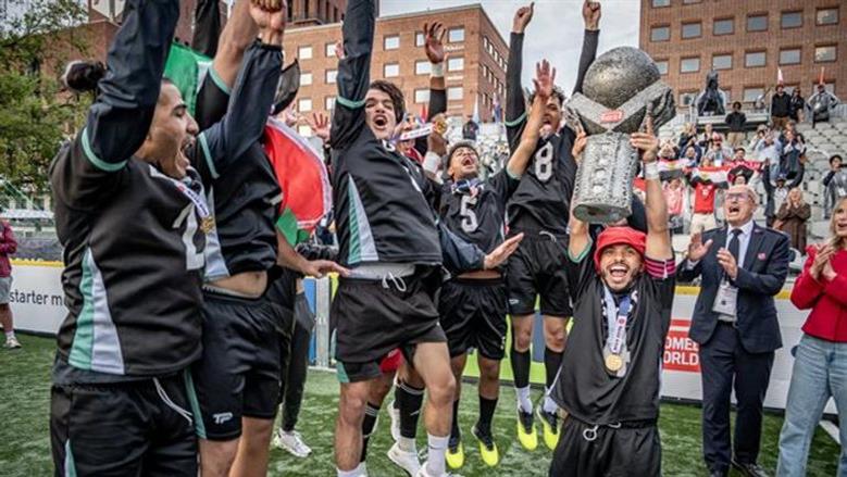 أول تعليق من شيكا قائد منتخب مصر لكرة المشردين بعد التتويج بكأس العالم