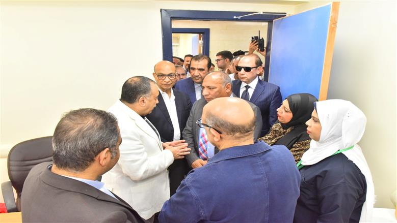 التشغيل التجريبي لمستشفى أورام ديروط
