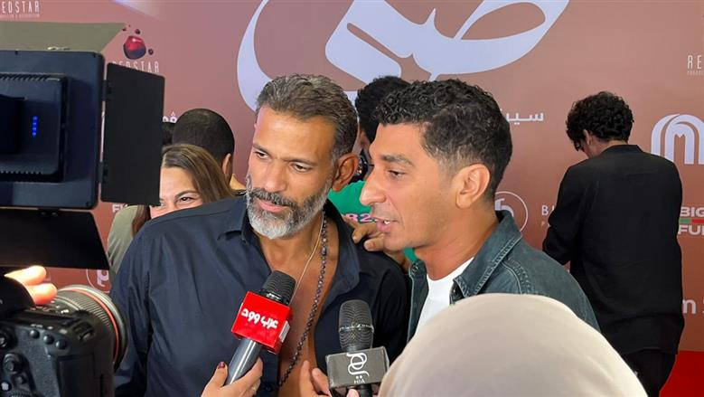 مدحت العدل وهيثم دبور وإيهاب عبد الواحد يصلون العرض الخاص لفيلم «ضي»