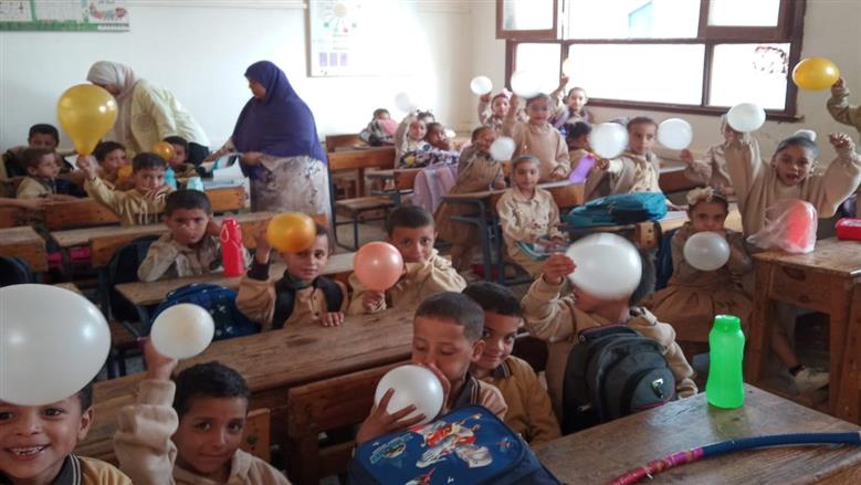 انطلاق العام الدراسي الجديد في 148 مدرسة ببني سويف اليوم
