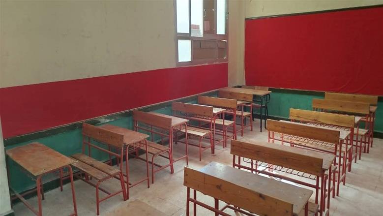 مدرسة مطروح تستعد للعام الدراسي الجديد 