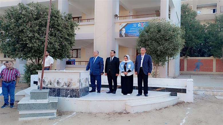 انضباط الدراسة في أول أيامها بمحافظة الفيوم