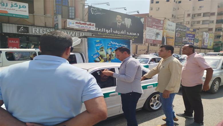 حملات مكثفة على المواقف والميكروباصات في الفيوم