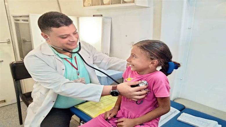 الكشف على 954 مواطنا بالمجان في قافلة طبية بكفر الشيخ
