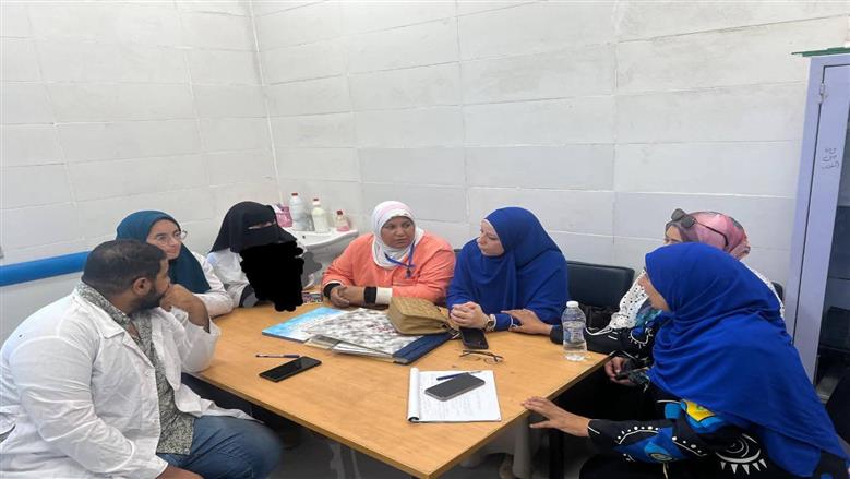 صحة بني سويف تتابع جودة الخدمات الصحية بوحدتي جبل النور وغياضة الشرقية