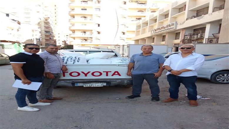 ضبط دقيق بلدي مدعم قبل تهريبها للسوق السوداء