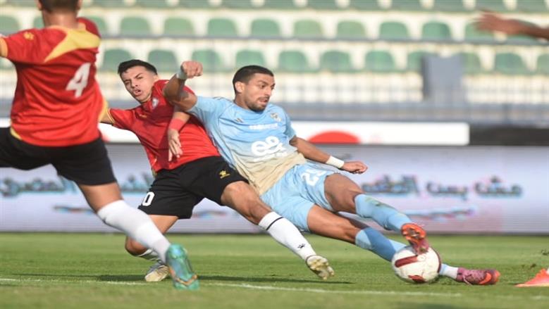 لقطات من مباراة الأهلي وحرس الحدود في الدوري المصري