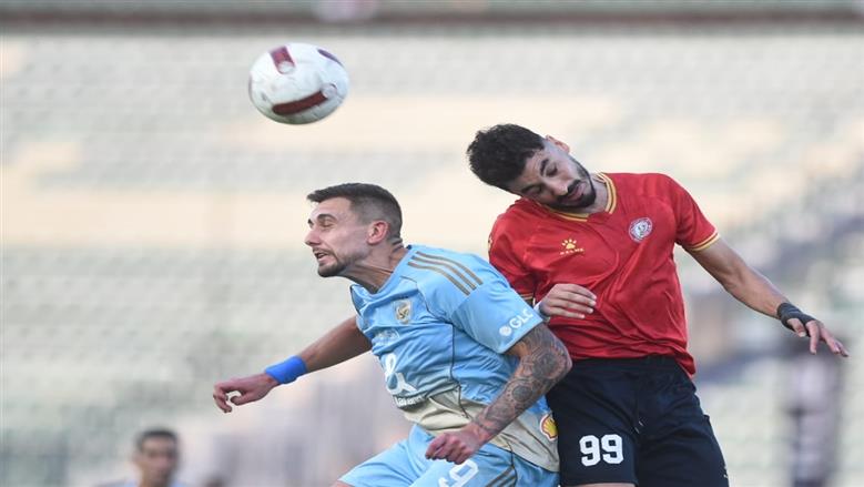 لقطات من مباراة الأهلي وحرس الحدود في الدوري المصري