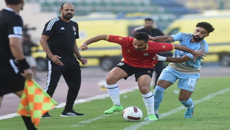 لقطات من مباراة الأهلي وحرس الحدود في الدوري المصري
