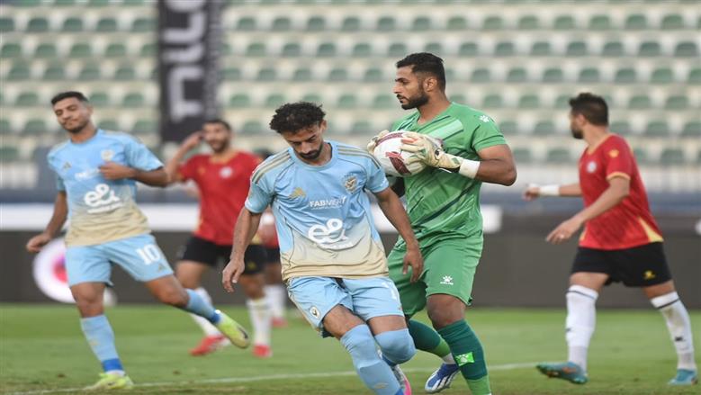 لقطات من مباراة الأهلي وحرس الحدود في الدوري المصري