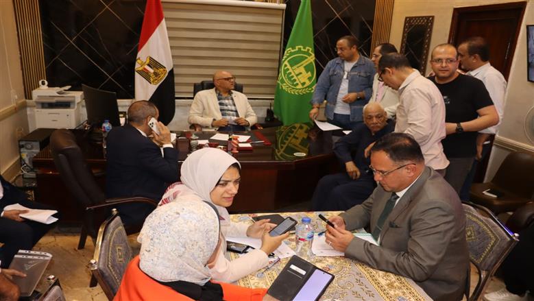 لقاء محافظ القليوبية