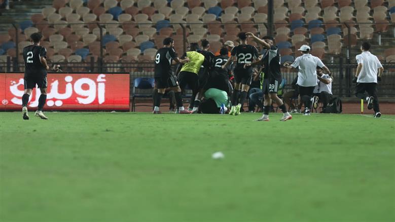لقطات من مباراة الزمالك والجونة في دوري نايل