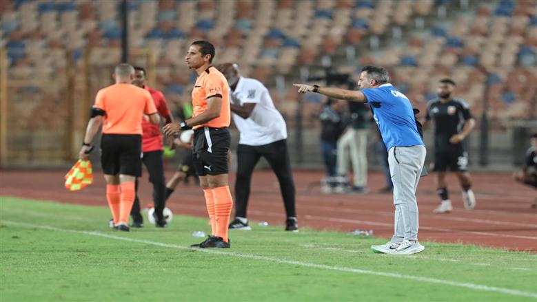 لقطات من مباراة الزمالك والجونة في دوري نايل