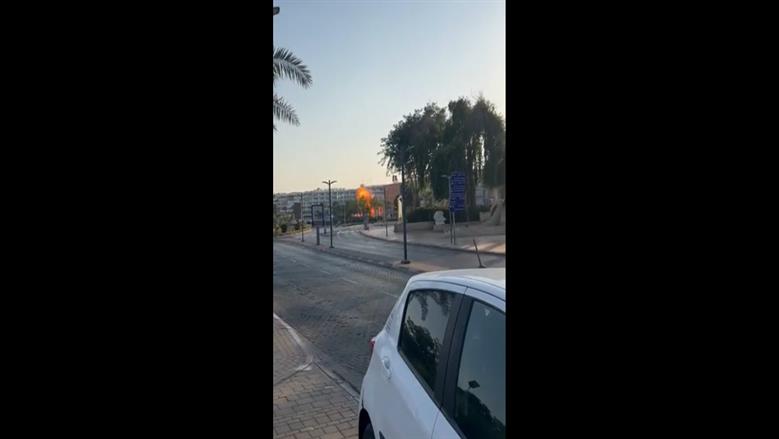 القبة الحديدية فشلت في اعتراضها.. طائرة حوثية تشعل إيلات وتصيب 22 إسرائيليا 