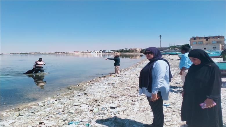 محافظ الفيوم يتابع أعمال إحكام السيطرة لمنع الصيد الجائر ببحيرة قارون