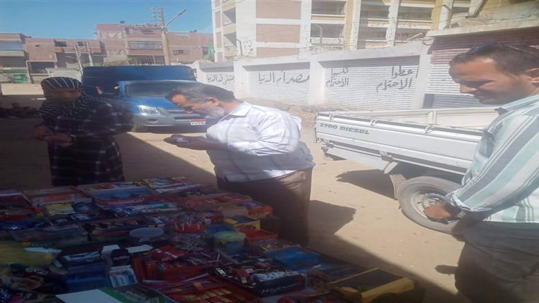 تحرير 16 محضرا للمخابز البلدية والأسواق في مركز مطاي بالمنيا