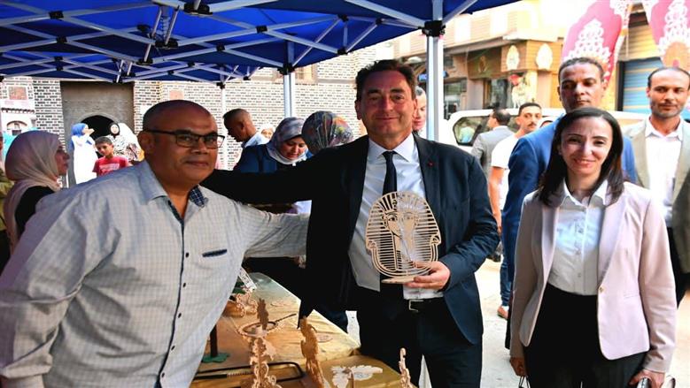 زيارة السفير الفرنسي في رشيد