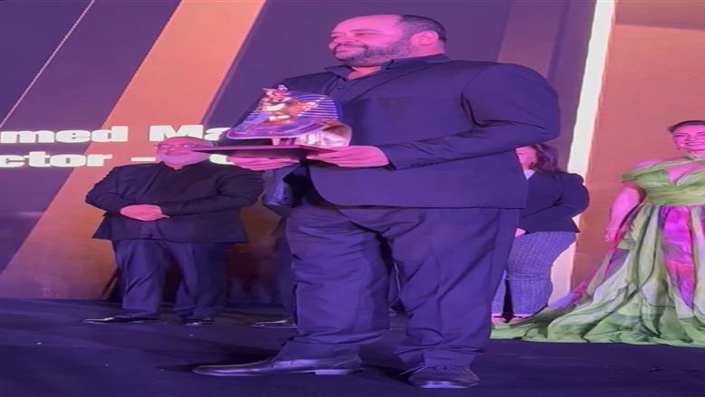 محمد ممدوح يهدي تكريمه بمهرجان الغردقة لأهل غزة وتيمور تيمور