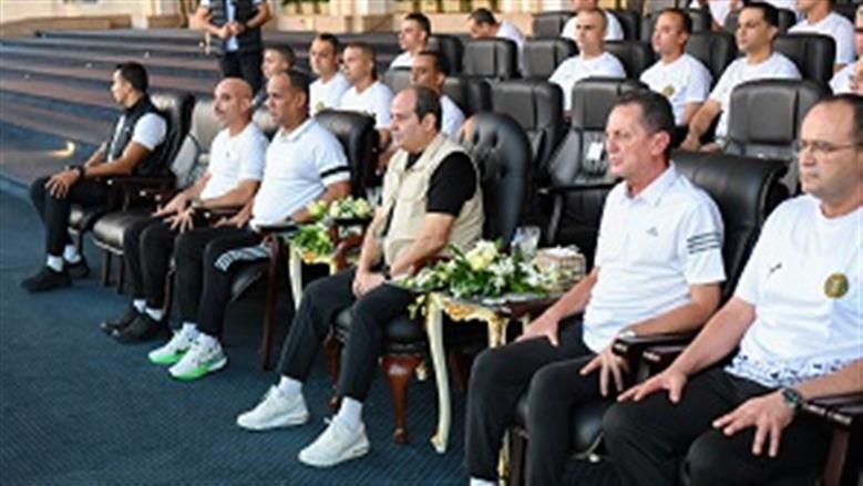 الرئيس السيسي يتفقد الأكاديمية العسكرية المصرية ويتابع الأنشطة التدريبية للطلاب