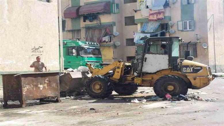حملة مكثفة بضواحي بورسعيد