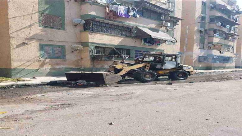 حملة مكثفة بضواحي بورسعيد