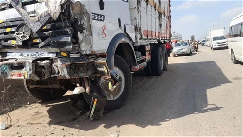 مصرع شخص في حادث تصادم سيارتين على طريق «أسيوط - الغربي» بالفيوم