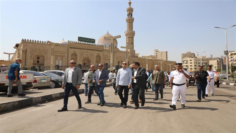  محافظ القاهرة يتابع رفع كفاءة ميدان السيدة زينب والطرق المؤدية إليه