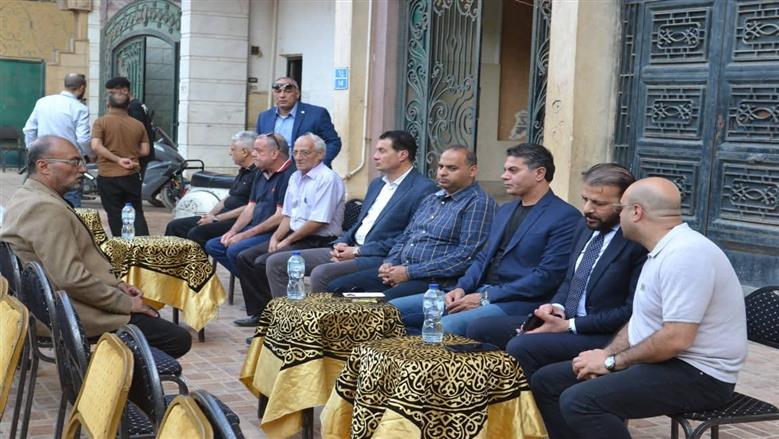 «مستقبل وطن» بالغربية يقدم واجب العزاء لأسر ضحايا حريق مصنع المحلة