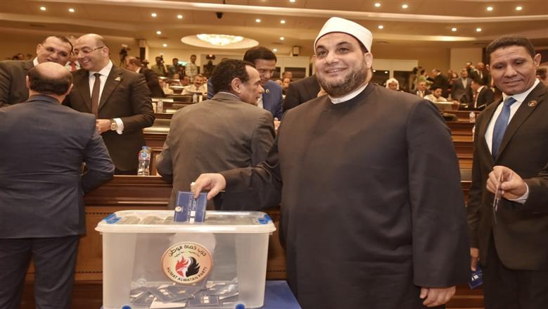 الانتخابات الداخلية لحزب حماة الوطن بحضور قيادات الحزب ونواب المجالس النيابية