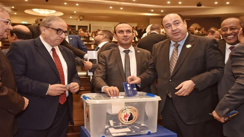 الانتخابات الداخلية لحزب حماة الوطن بحضور قيادات الحزب ونواب المجالس النيابية