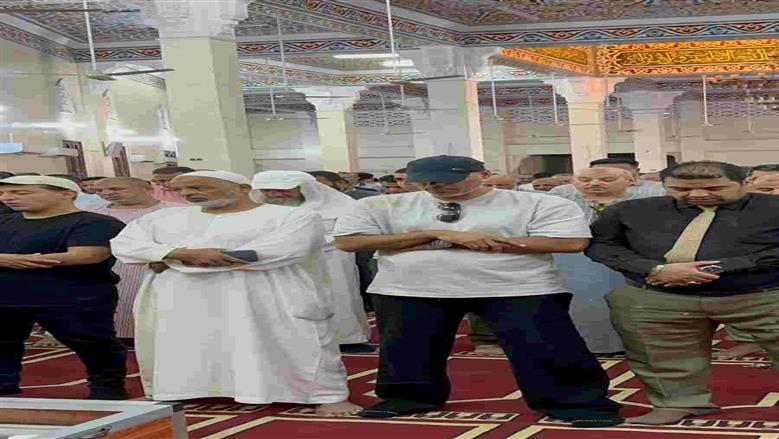جنازة شقيق الكابتن خالد بيبو