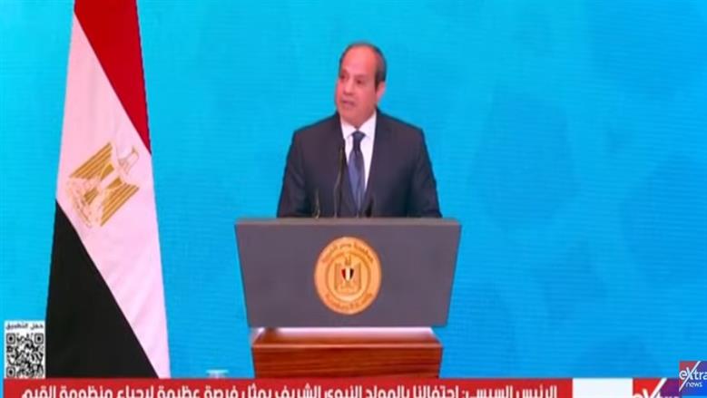 الرئيس السيسي: نحن على يقظة وإدراك لما يدور حولنا.. وستبقى مصر أرض الأمن والسلام