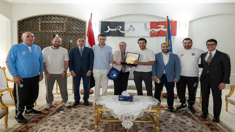 سفيرة مصر تدعو بعثة بيراميدز على العشاء قبل مواجهة الجيش الرواندي