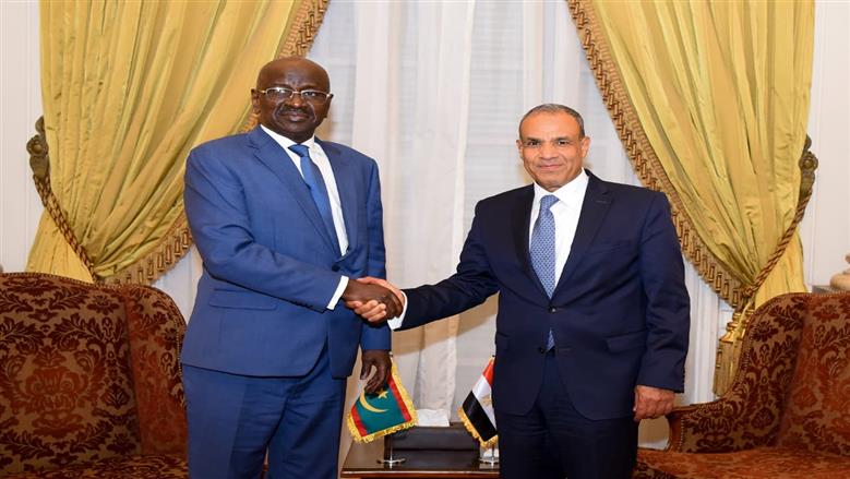 وزير الخارجية يبحث مع نظيره الموريتاني ضرورة وقف العدوان على قطاع غزة