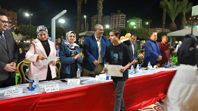 تكريم الطلاب بنادي بنها الرياضي 