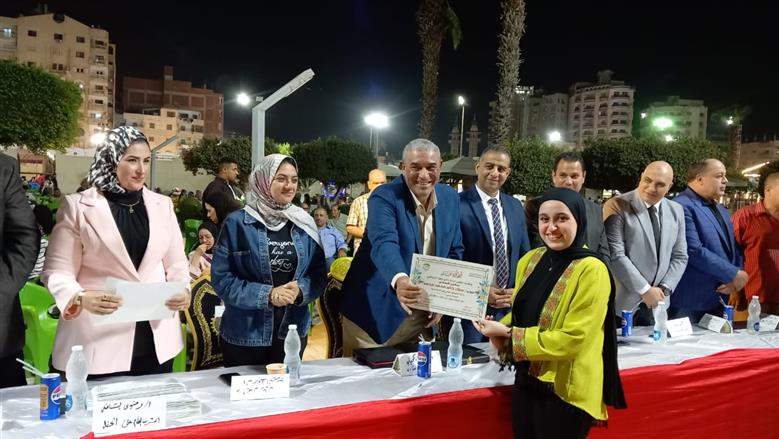 تكريم الطلاب بنادي بنها الرياضي 