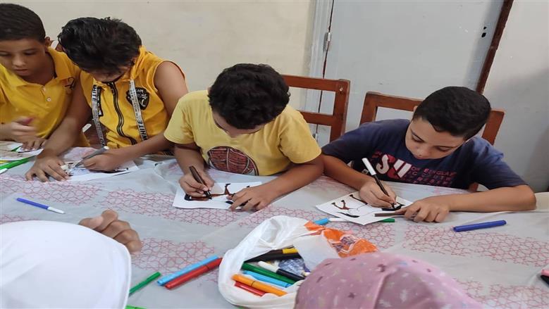 ورشة عمل للأطفال عن ذكرى المولد النبوي في متحف كوم أوشيم