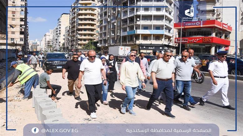 جولة محافظ الإسكندرية 