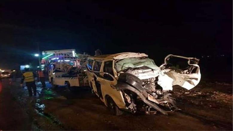 بالأسماء.. مصرع سيدة وإصابة 9 آخرين في انقلاب ميكروباص بطريق «سفاجا-قنا»