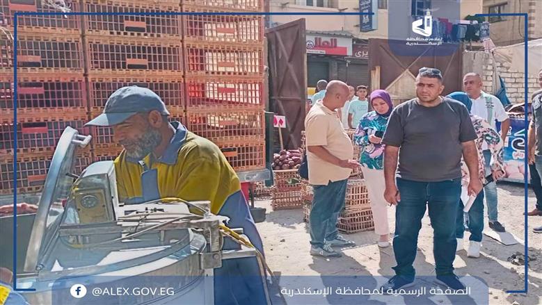 حملات رقابية في الإسكندرية