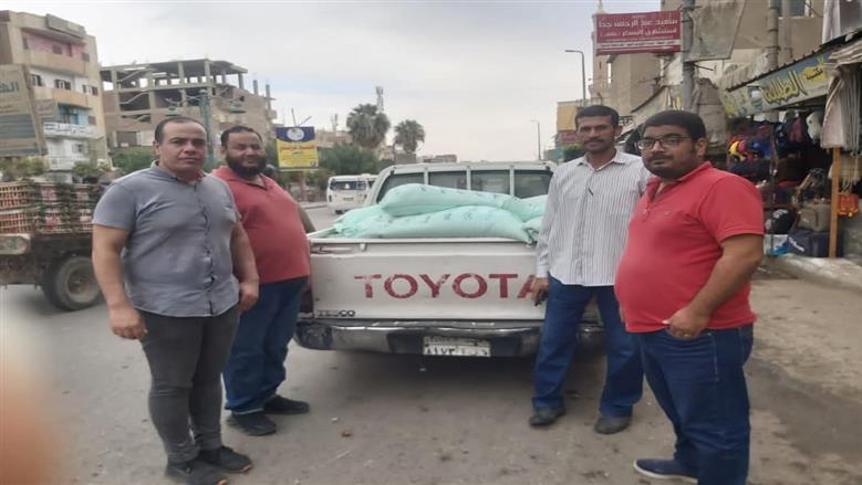 ضبط دقيق بلدي مدعم قبل بيعه في السوق السوداء