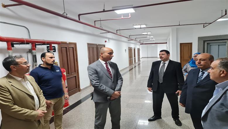جولة رئيس جامعة دمنهور