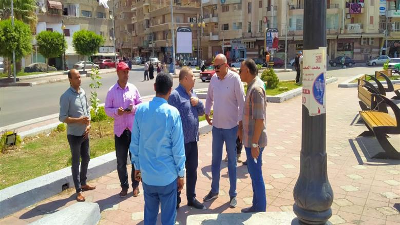 تشجير شوارع البحيرة