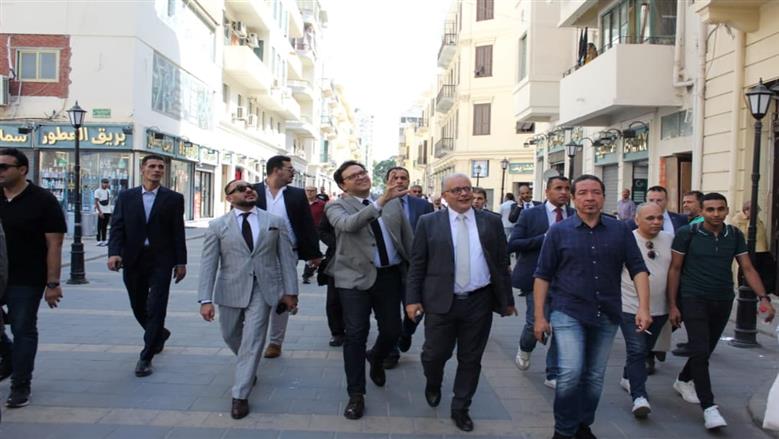 وزير الثقافة يوجه بضم شارع النبي دانيال لمناطق العرض المفتوحة في الإسكندرية   