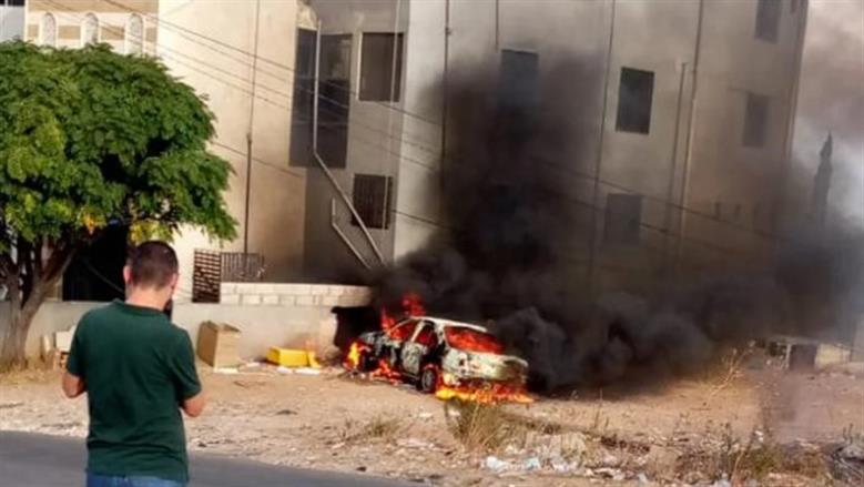 جيش الاحتلال الإسرائيلي يستهدف سيارة بإقليم الخروب في لبنان