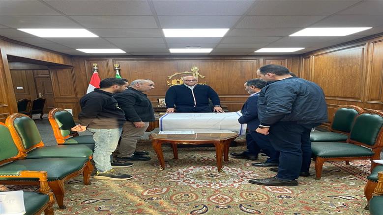 اجتماع محافظ القليوبية