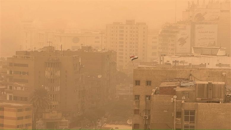 عاصفة ترابية