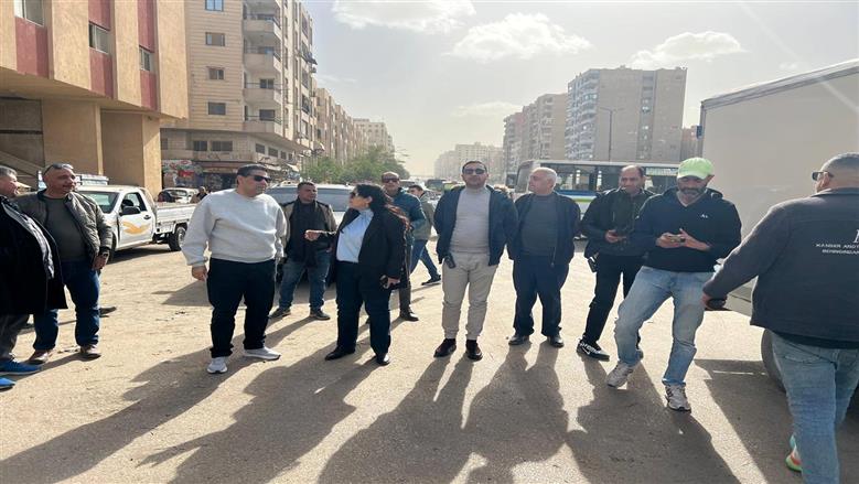جولة نائب المحافظ ورئيس حى شرق مدينة نصر