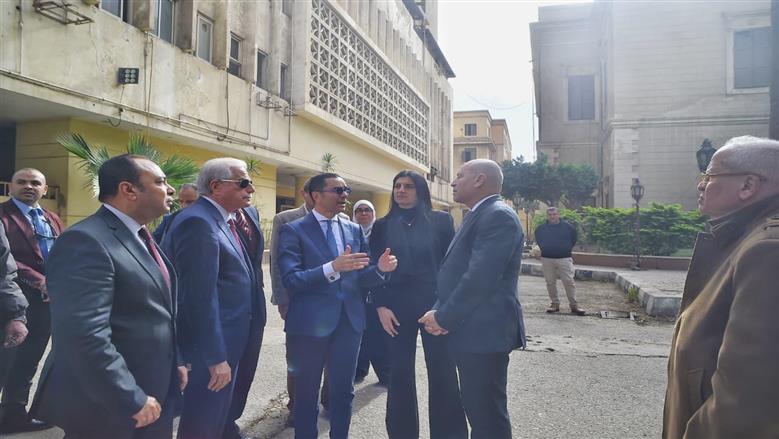 جولة تفقدية لوزير الاستثمار ومستشار رئيس الجمهورية ومحافظ القاهرة بمربع