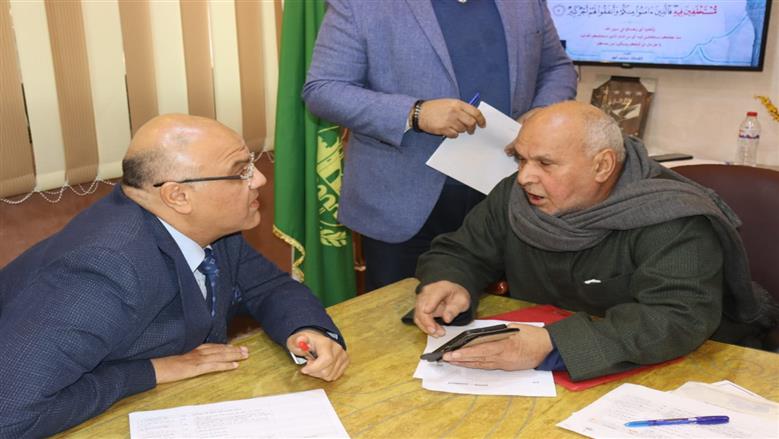 لقاء محافظ القليوبية